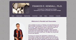 Desktop Screenshot of franceskendall.com